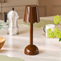 Lampe de table LED Addison Ross - Coloris Chocolat - 28 cm