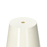 Lampe de table LED Addison Ross - Modèle festonné - Blanche - 28 cm
