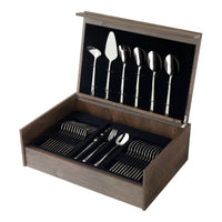 Amefa - Coffret de couverts Martin 60 pièces pour 6 personnes - Finition brillante - Couleur argent