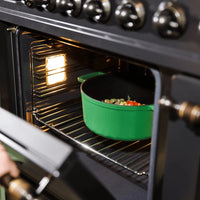 Cook & Pan - Cocotte en fonte écologique 28 cm - 6,5 litres