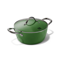 Casserole Cook & Pan - Go Green 22 cm avec couvercle en verre
