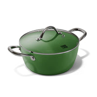Casserole Cook & Pan - Go Green 24 cm avec couvercle en verre