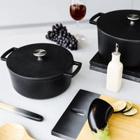 Cook & Pan - Cocotte en fonte Signature 28 cm - 6,5 litres