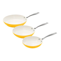 Ensemble de 3 poêles à frire Cook & Pan - Sunny Side