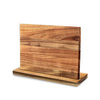 Coffret de 7 couteaux à motif damassé + bloc magnétique pour couteaux Shinrai