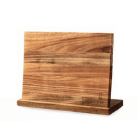 Coffret de 3 couteaux à motif damassé - Offre combinée : Coffret XXL avec bloc et pierre à aiguiser - Couteaux Shinrai