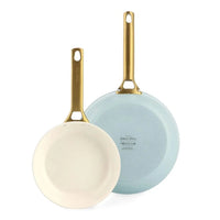 Ensemble de 4 poêles GreenPan - Padova Blush/Bleu clair 20/28 cm