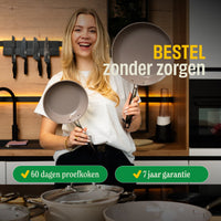 Cook & Pan - Taupe of Mind Hapjespan 28 cm