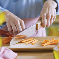 Opinel - Couteau Santoku N°119, Parallèle, inox/bois Opinel