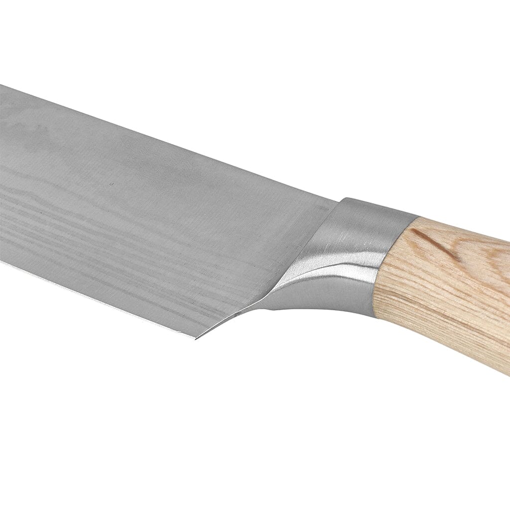 Couteaux Shinrai - Couteau Nakiri Akari Damascus Print 18 cm Couteaux Shinrai Nakirimes