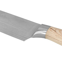 Couteaux Shinrai - Couteau Nakiri Akari Damascus Print 18 cm Couteaux Shinrai Nakirimes