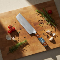 Shinrai Knives - Eclipse Series 6-delige Damascus Messenset Messenset Shinrai Knives