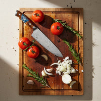 Couteaux Shinrai - Série Eclipse - Couteau de chef Damas 20 cm