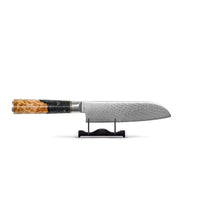 Couteaux Shinrai - Coffret de 6 couteaux en époxy onyx + Bloc de couteaux double face Cito avec bloc