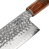 Couteaux Shinrai - Couteau Nakiri Damas exclusif Kigami 18 cm Couteaux Shinrai Nakirimes