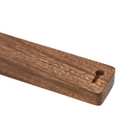 Shinrai Knives - Bande magnétique murale pour couteaux 40 cm - Bois de noyer
