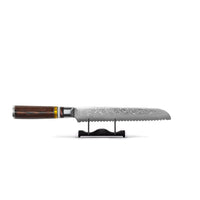Couteaux Shinrai - Coffret Méga Bijoux Micarta - Ensemble complet de couteaux avec bloc, planche à découper et pierre à aiguiser