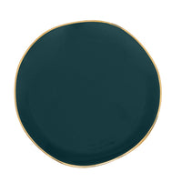 Culture de la nature en milieu urbain - Bonjour - Assiette - Bleu-vert - Ø17 cm