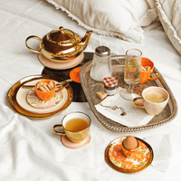 Culture de la nature urbaine - Bonjour - Assiette Ø12 - Palesa Rose Flamant - lot de 2 Culture de la nature urbaine