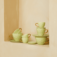 Urban Nature Culture - Good Morning - Bordje - Pale Green - Ø9 cm Urban Nature Culture