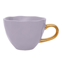 Culture de la nature en ville - Bonjour - Mug cappuccino - Lilas Culture de la nature en ville