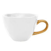 Culture de la nature urbaine - Bonjour - Mug cappuccino - Culture de la nature urbaine blanche