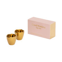 Urban Nature Culture - Bonjour - Coquetiers - Or - Lot de 2