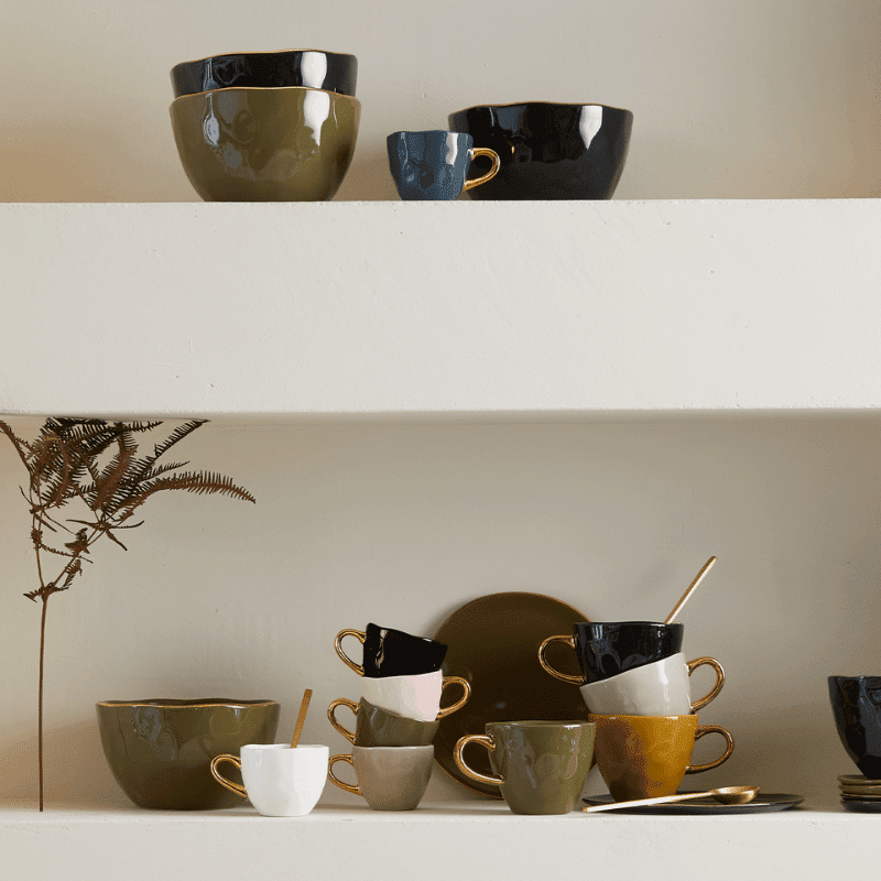 Culture de la nature en milieu urbain - Bonjour - Tasse à expresso - Culture de la nature en milieu urbain noir