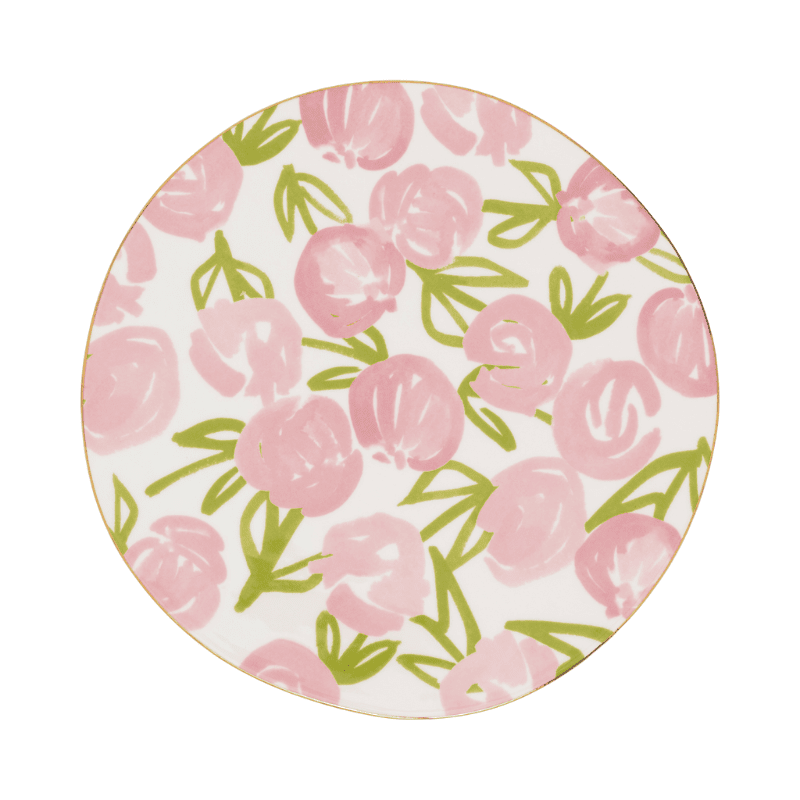 Culture de la nature urbaine - Bonjour - Assiette à gâteau - Palesa rose flamant Culture de la nature urbaine