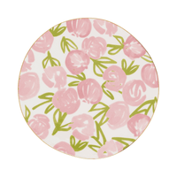 Culture de la nature urbaine - Bonjour - Assiette à gâteau - Palesa rose flamant Culture de la nature urbaine