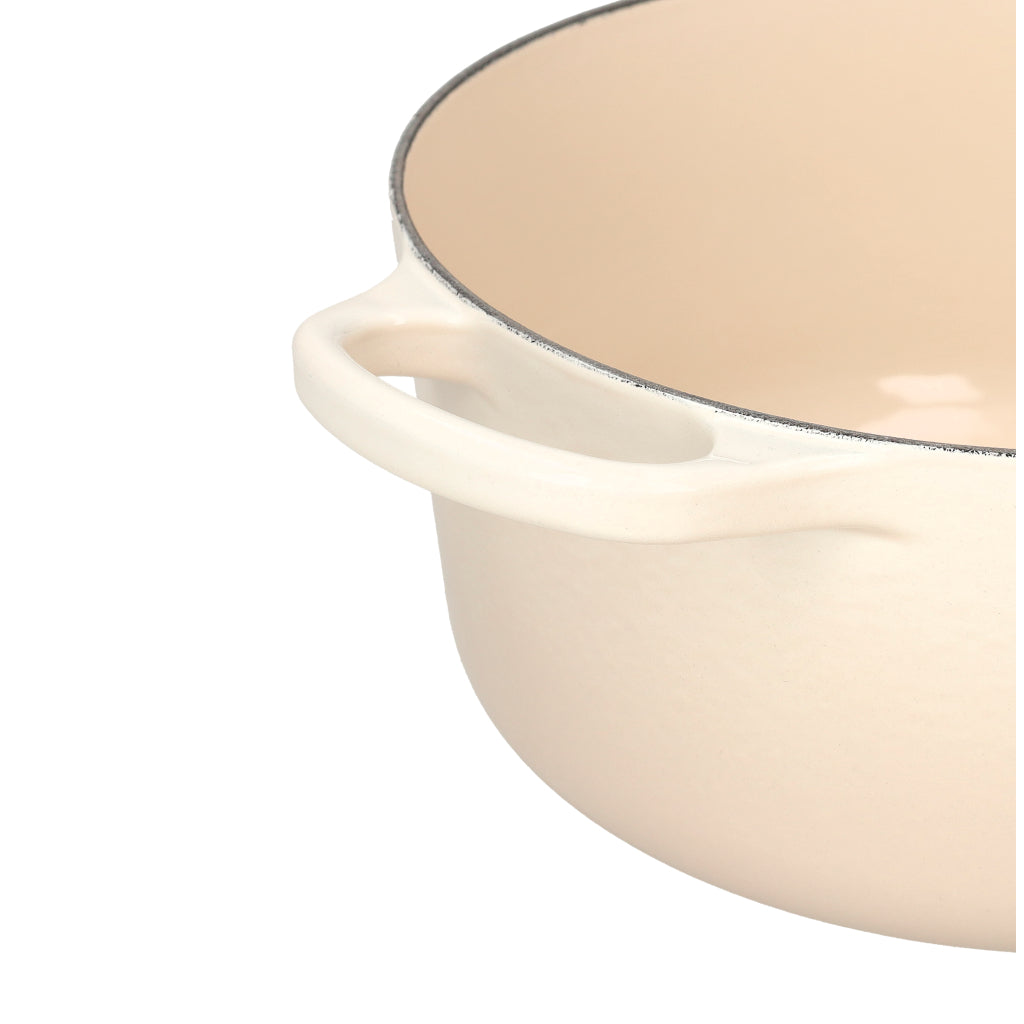 LeCreuset - Rôti- / Faitout Signature rond Meringue 24cm 4.2l