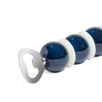 Addison Ross - Bobine ouvre-bouteille - Bleu marine et blanc