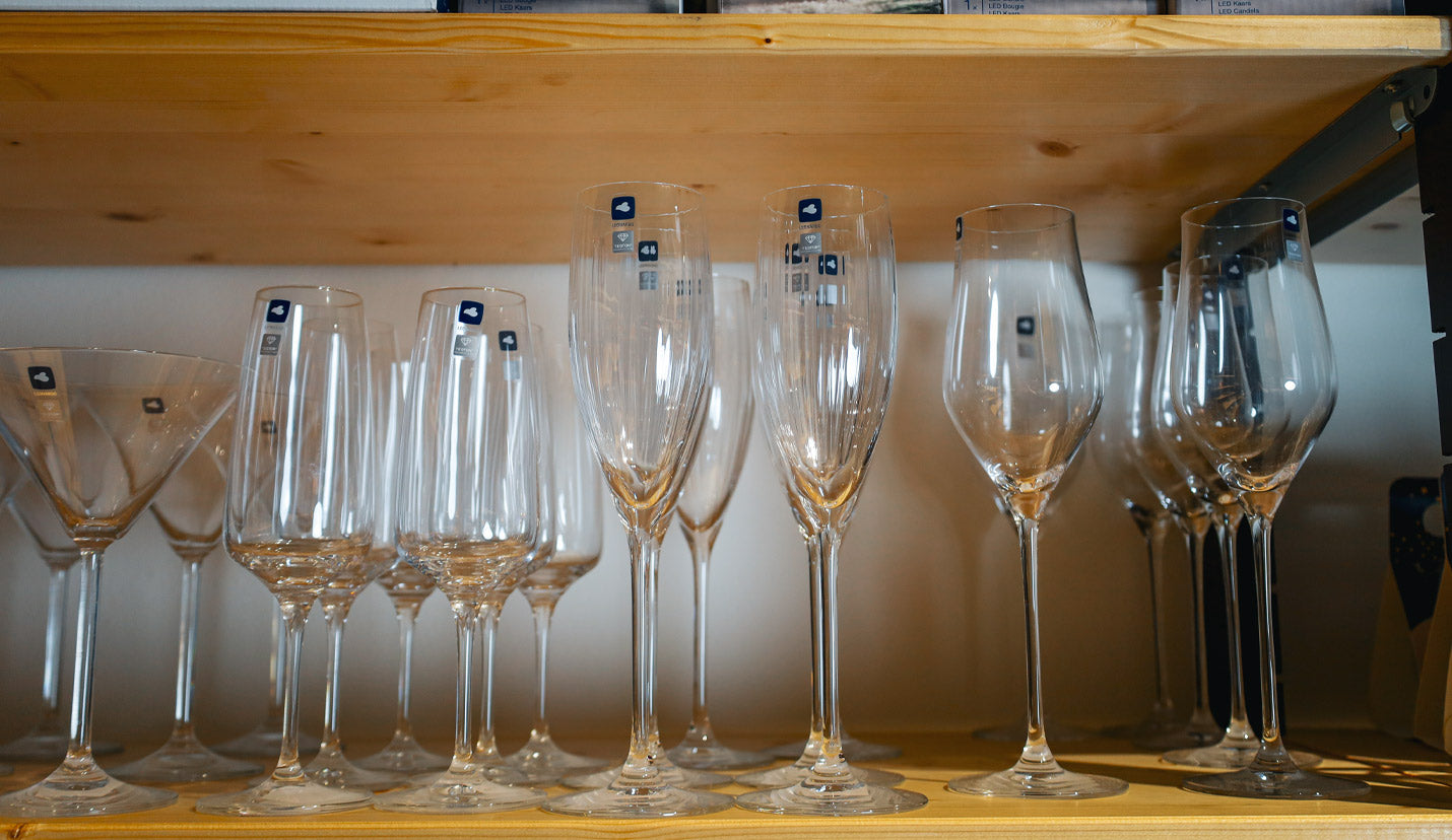 Verres à champagne