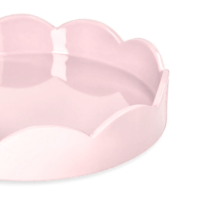 Addison Ross - Plateau Rose Pâle 22x22 cm