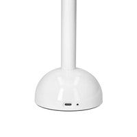 Lampe de table LED Addison Ross - Modèle festonné - Blanche - 28 cm