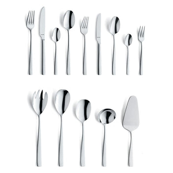 Amefa - Martin - Ménagère 60 pièces pour 6 personnes - Finition brillante - Couleur argent