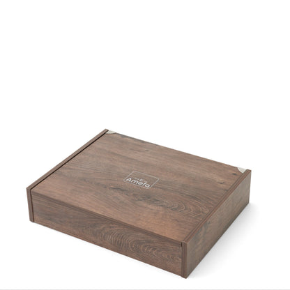 Amefa - Oxford - Coffret de couverts 24 pièces pour 6 personnes, finition brillante - Champagne
