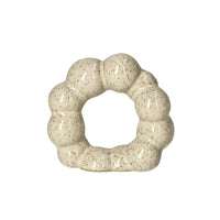 BYON - Ronds de serviette Porto - Beige - Lot de 4