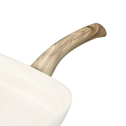 Poêle à griller Cook &amp; Pan - Go Ivory 28 cm