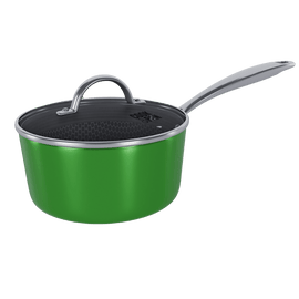 Cook & Pan - Honey Go Green Steelpan 18 cm met glazen deksel Cook & Pan 