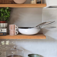 Cook &amp; Pan - Ensemble de 7 pièces de batterie de cuisine Honey Go Ivory Cook &amp; Pan