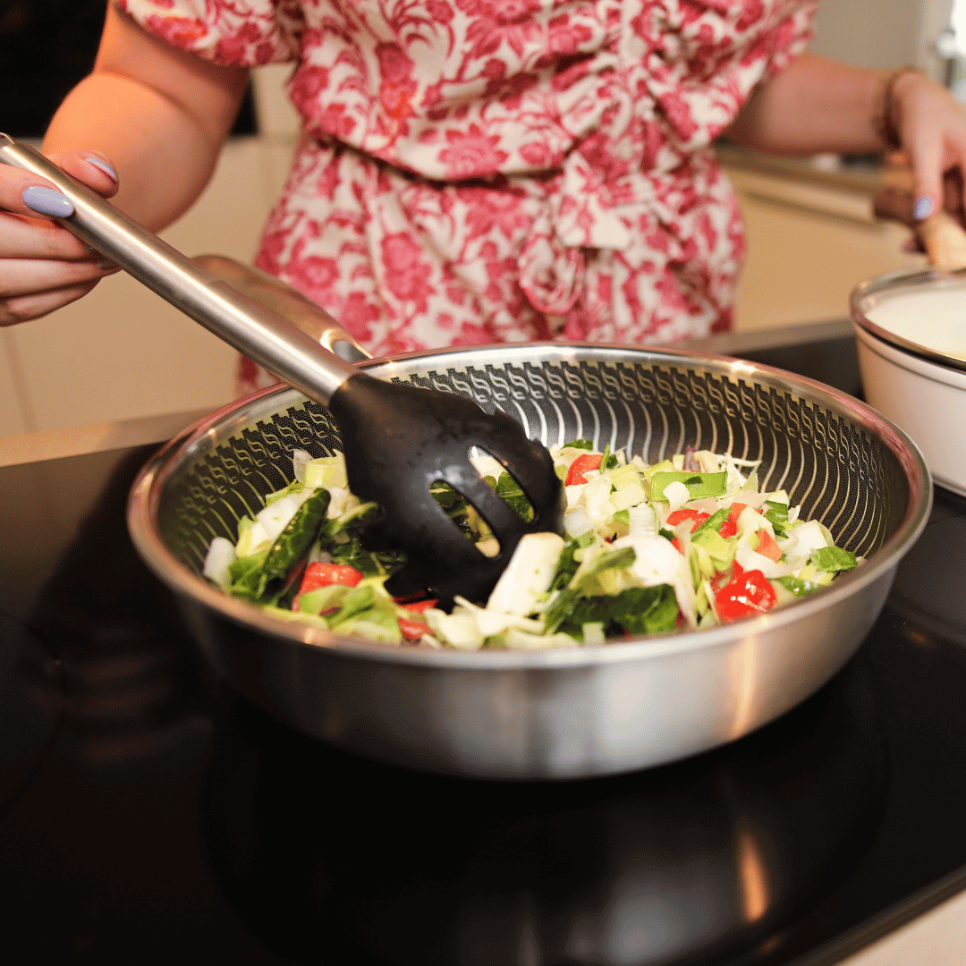 Ensemble de poêles à frire Cook &amp; Pan - Miel, 3 pièces