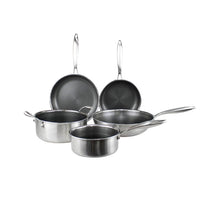 Ensemble de 5 pièces Cook &amp; Pan en acier inoxydable couleur miel