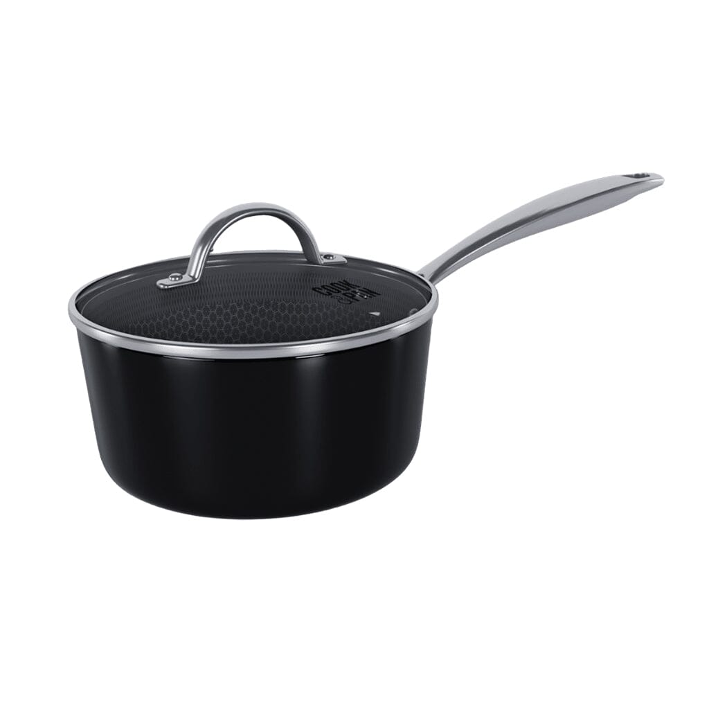 Cook & Pan - Honey Signature Steelpan 18 cm met glazen deksel Cook & Pan 