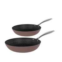 Cook & Pan - Honey Taupe of Mind Koekenpannenset 2-delig Pannenset Cook & Pan 