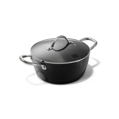Cook &amp; Pan - Casserole Signature 20 cm avec couvercle en verre