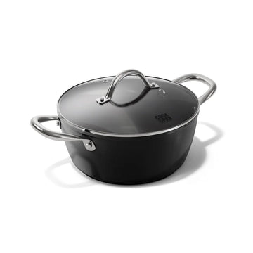 Cook &amp; Pan - Casserole Signature 22 cm avec couvercle en verre