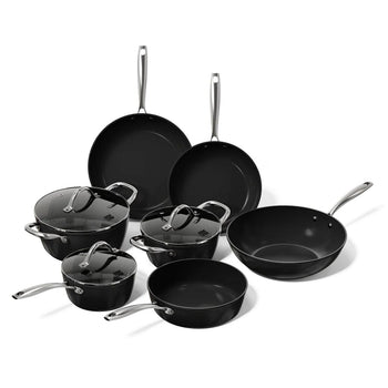 Cook &amp; Pan - Ensemble de 7 pièces de batterie de cuisine Signature Cook &amp; Pan