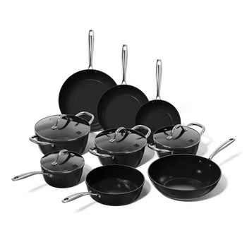 Cook &amp; Pan - Ensemble de 9 pièces de batterie de cuisine Signature Cook &amp; Pan