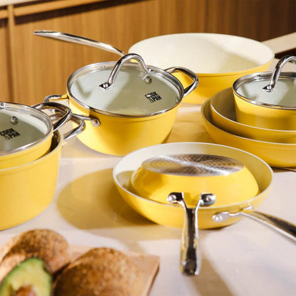 Ensemble de 3 poêles à frire Cook &amp; Pan - Sunny Side